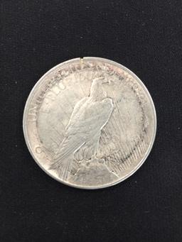 1922-United States Peace Silver Dollar - 90% Silver Coin