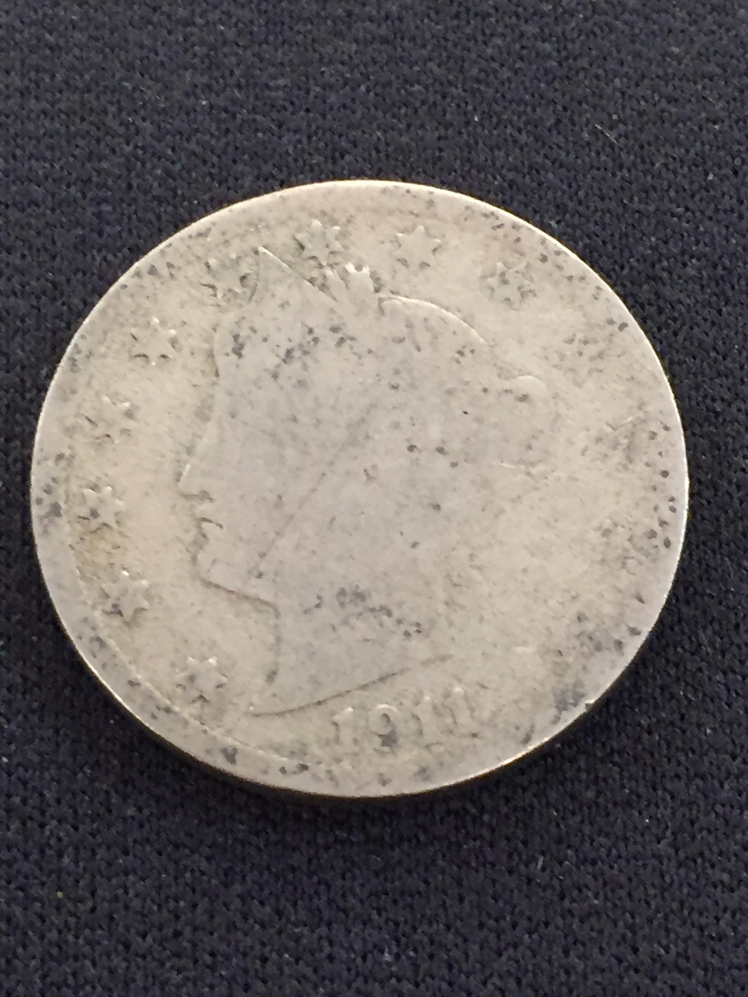 1911 United States Liberty V Nickel