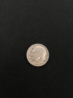 1964-D United States Roosevelt Dime - 90% Silver Coin