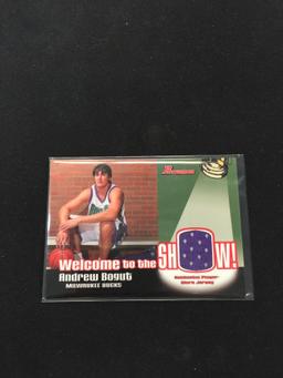 2005-06 Bowman Andrew Bogut Rookie Jersey Card