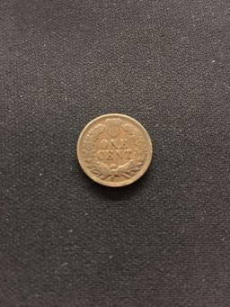 1907-United States Indian Head Cent Coin