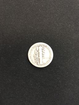 1936-S United States Mercury Silver Dime - 90% Silver Coin
