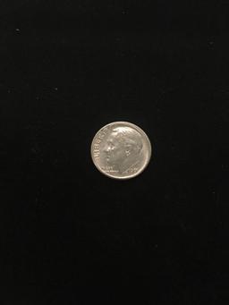 1961-United States Roosevelt Silver Dime - 90% Silver Coin