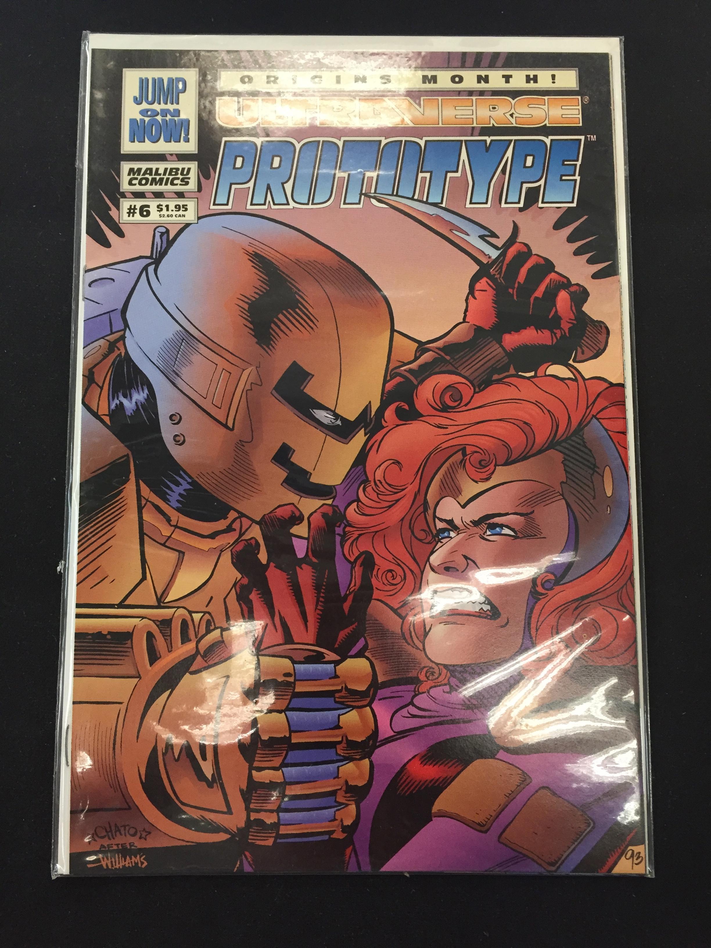 Ultraverse Prototype #6-Malibu Comic Book