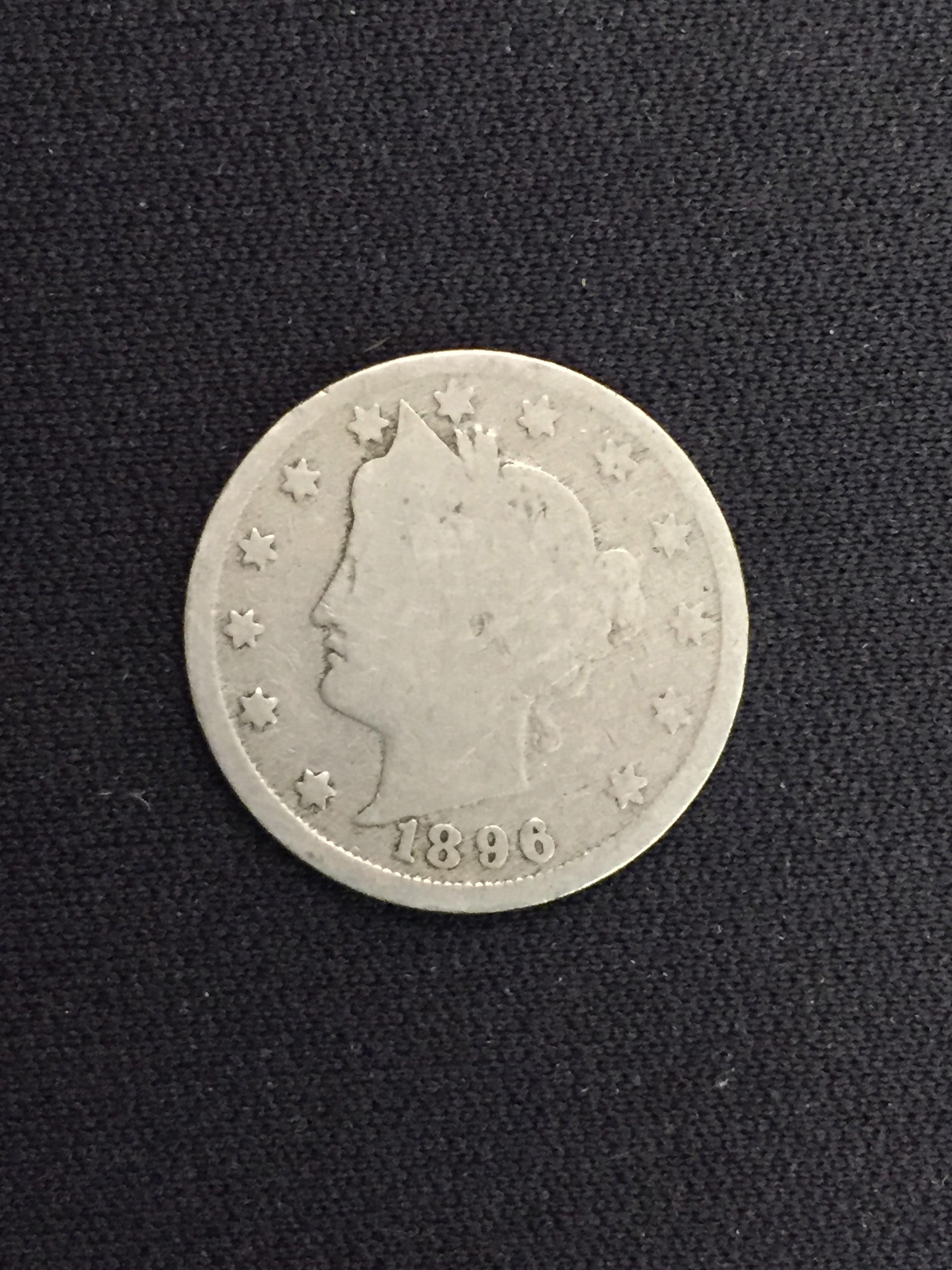 1896 United States Liberty V Nickel