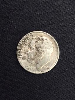 1948-S United States Roosevelt Dime - 90% Silver Coin