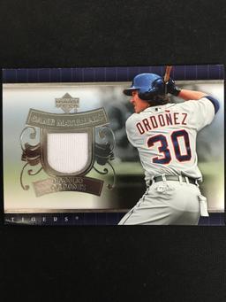 2007 Upper Deck Magglio Ordonez Tigers Jersey Card