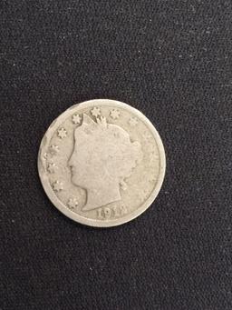 1912-United States Liberty V Nickel