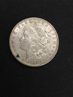 1921-D United States Morgan Silver Dollar - 90% Silver Coin