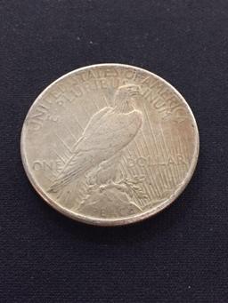 1925 United States Peace Silver Dollar - 90% Silver Coin