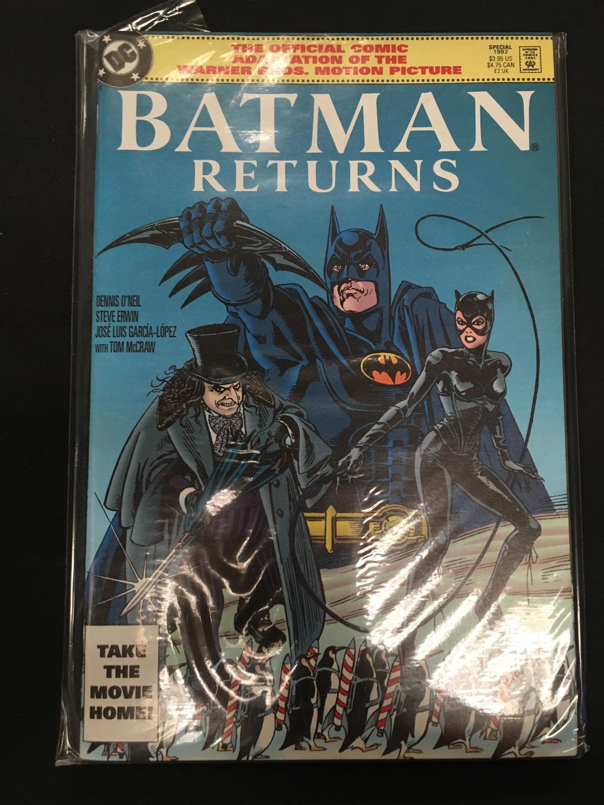 Batman Returns Movie Adaptation-DC Comic Book