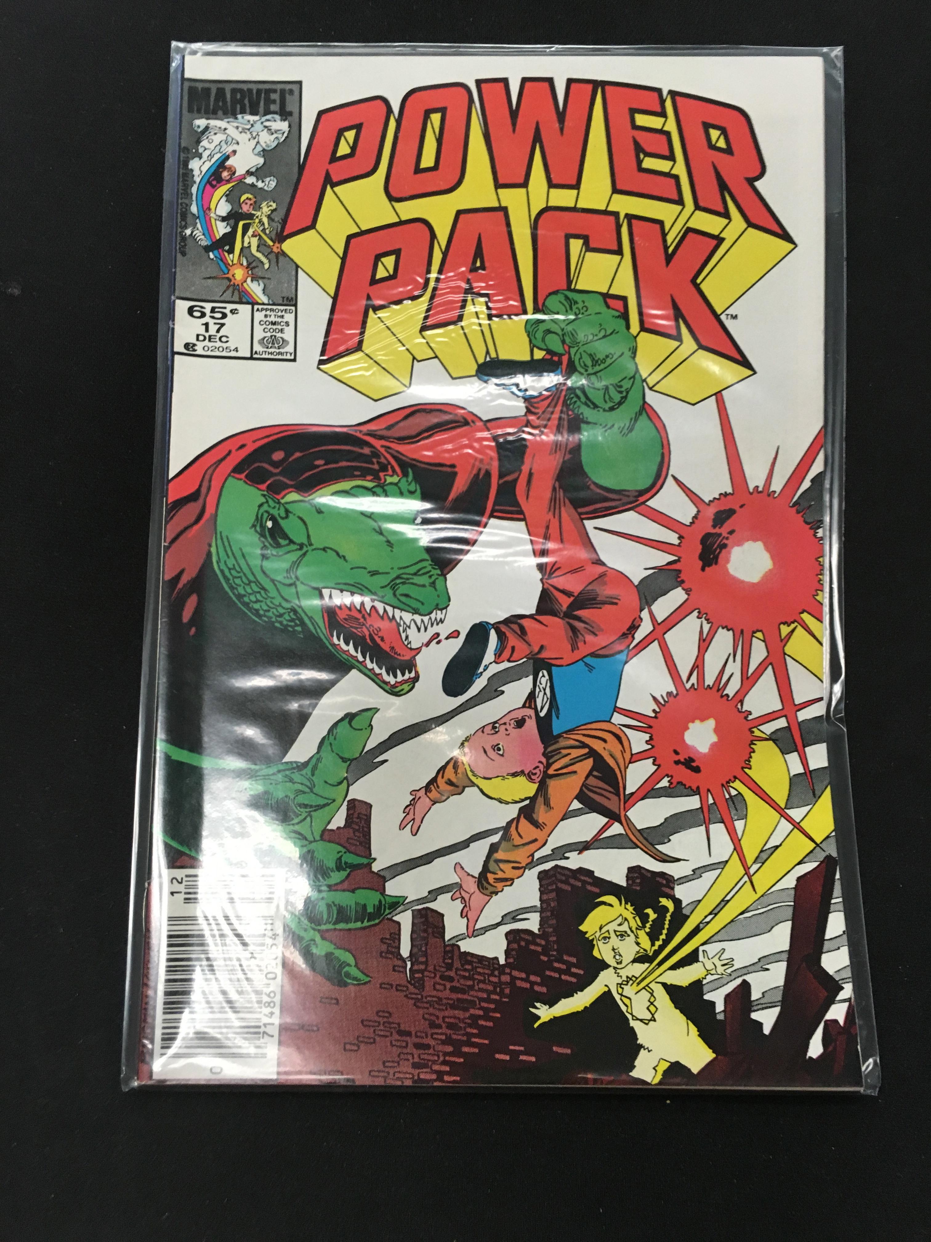 Power Pack #17-Marvel Comic Book