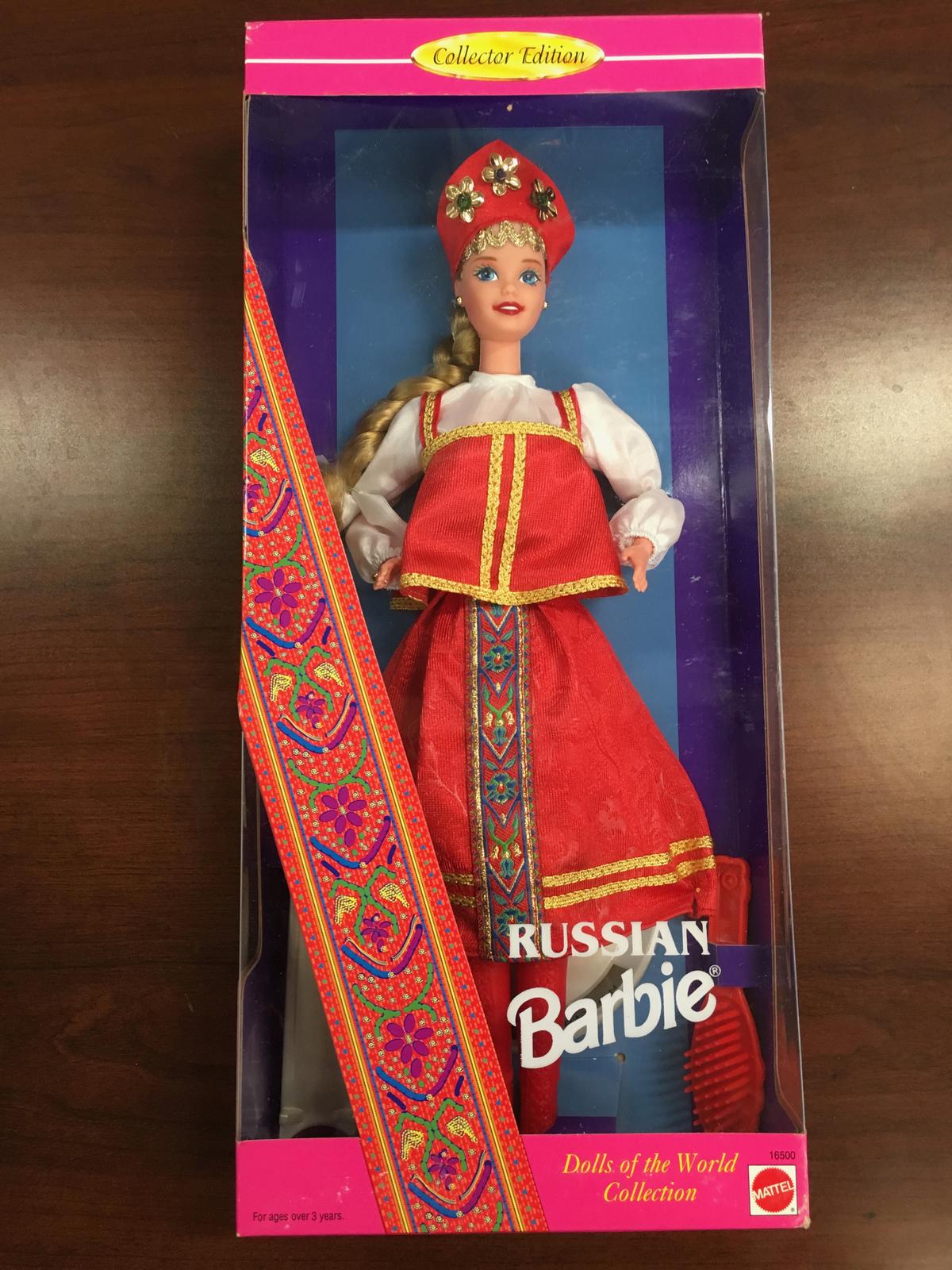 New in Box Mattel Barbie - Russian Barbie