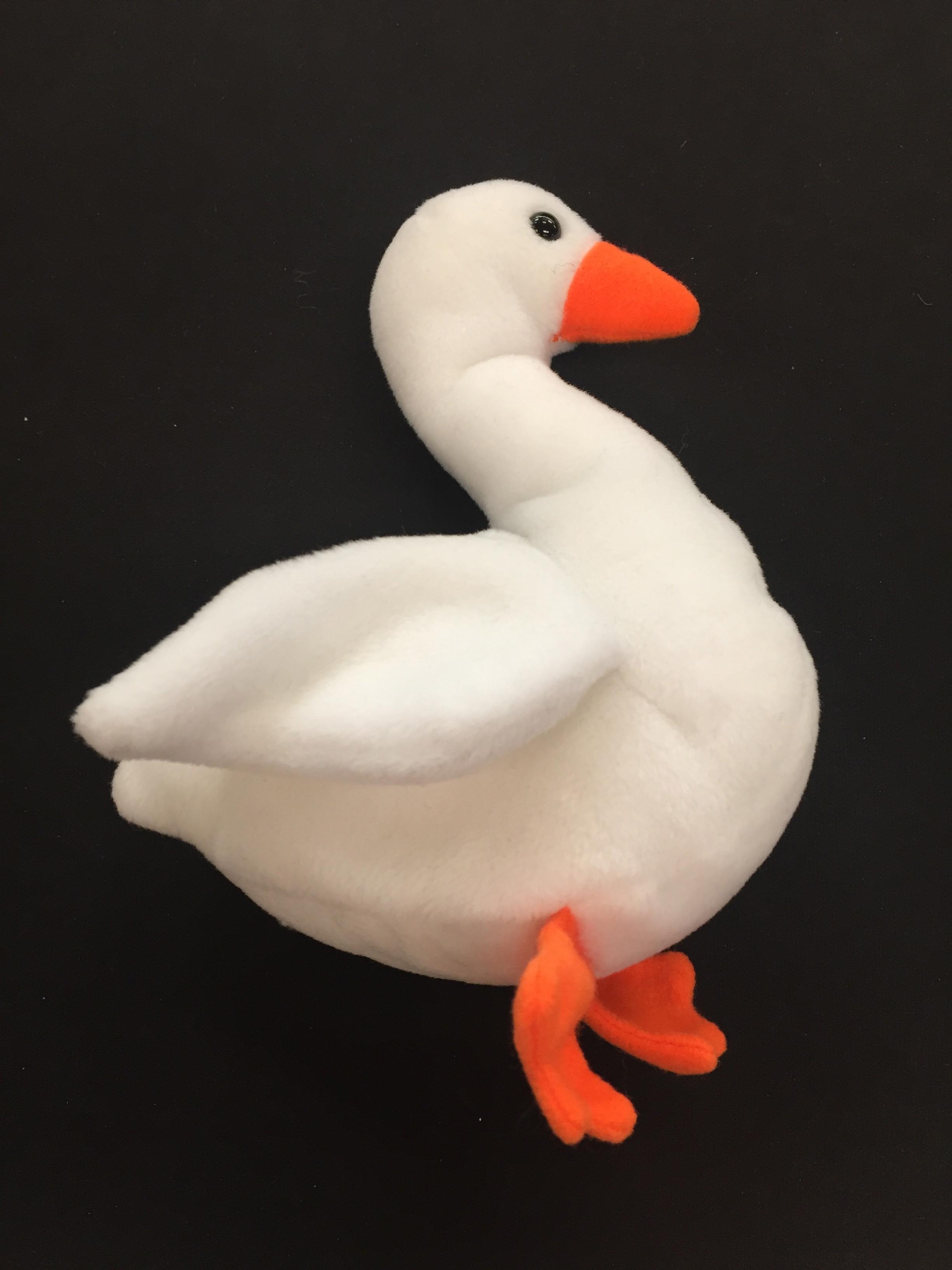 Ty Original Beanie Baby W/ Tag - Swan - Gracie