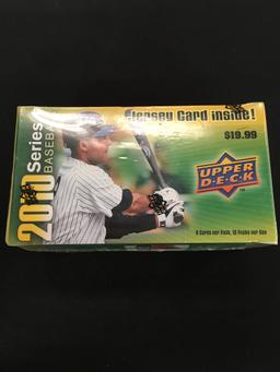 Sealed 2010 Upper Deck Series 1 Baseball Retail Box of Packs