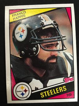 1984 Topps Franco Harris Steelers Football Card