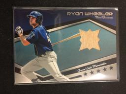 2012 Topps Pro Debut Ryan Wheeler Rookie Game Used Bat Card