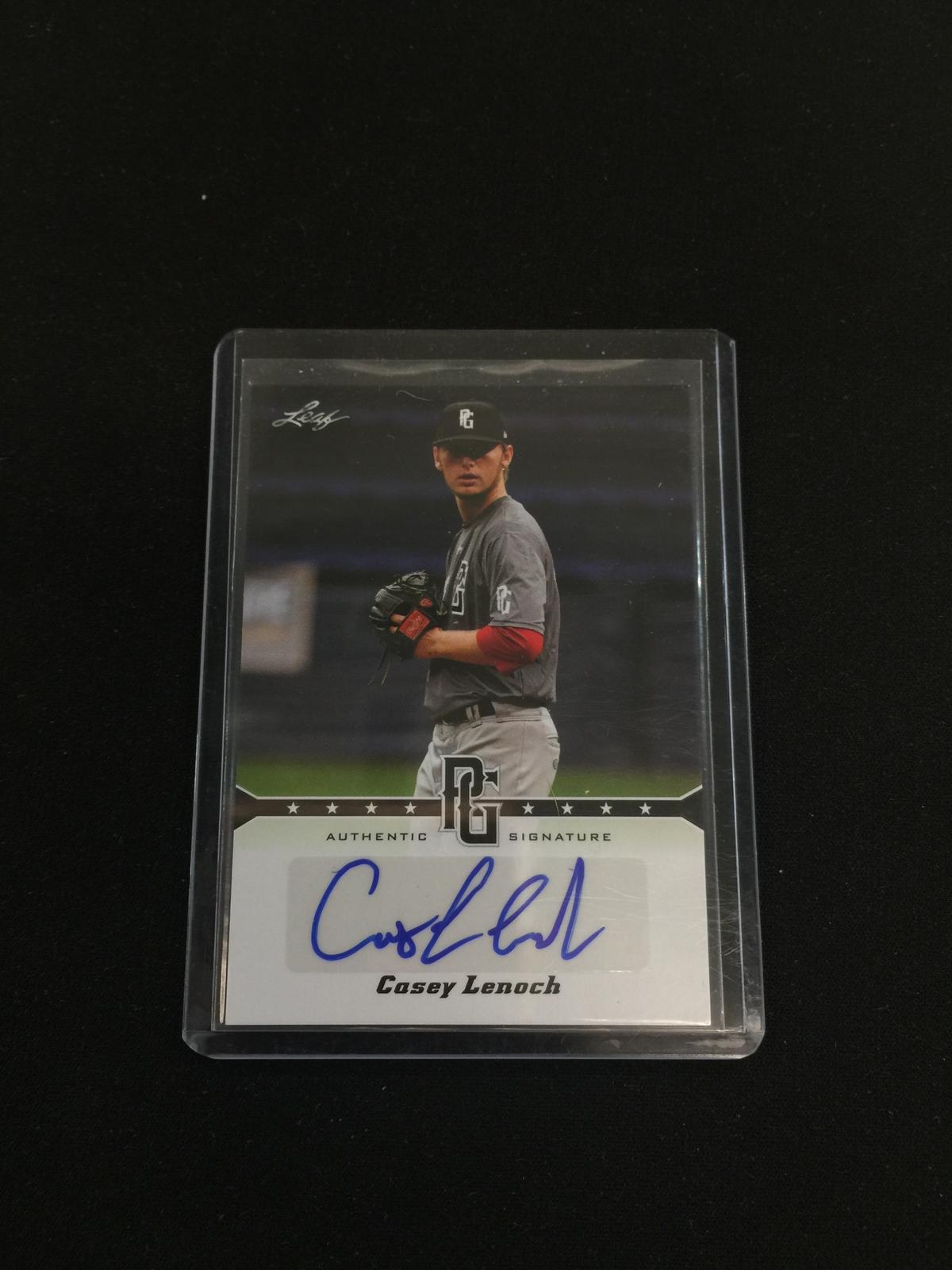 2013 Leaf Casey Lenoch Rookie Autograph Card