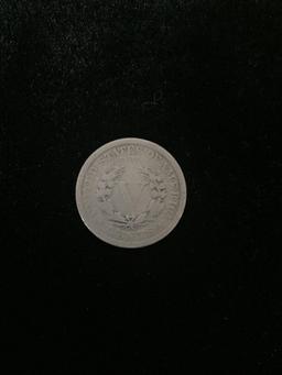 1910 United States Liberty Head V Nickel