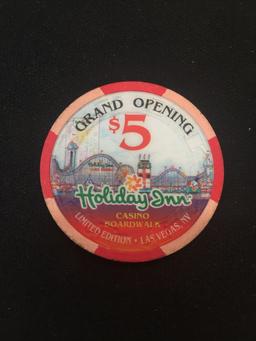 Holiday Inn Casino - Las Vegas, Nevada - $5 Casino Chip - RARE