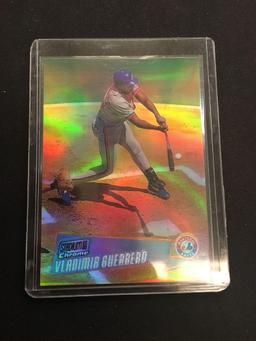 2000 Stadium Club Chrome Refractor Vladimir Guerrero Expos Insert Card