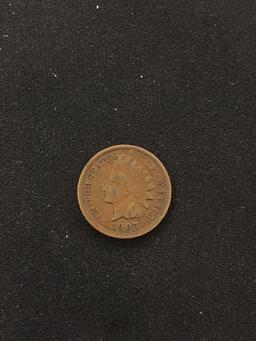 1907 United States Indian Head Penny