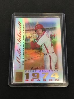 2003 Topps Tribute Refractor Mike Schmidt Phillies Card