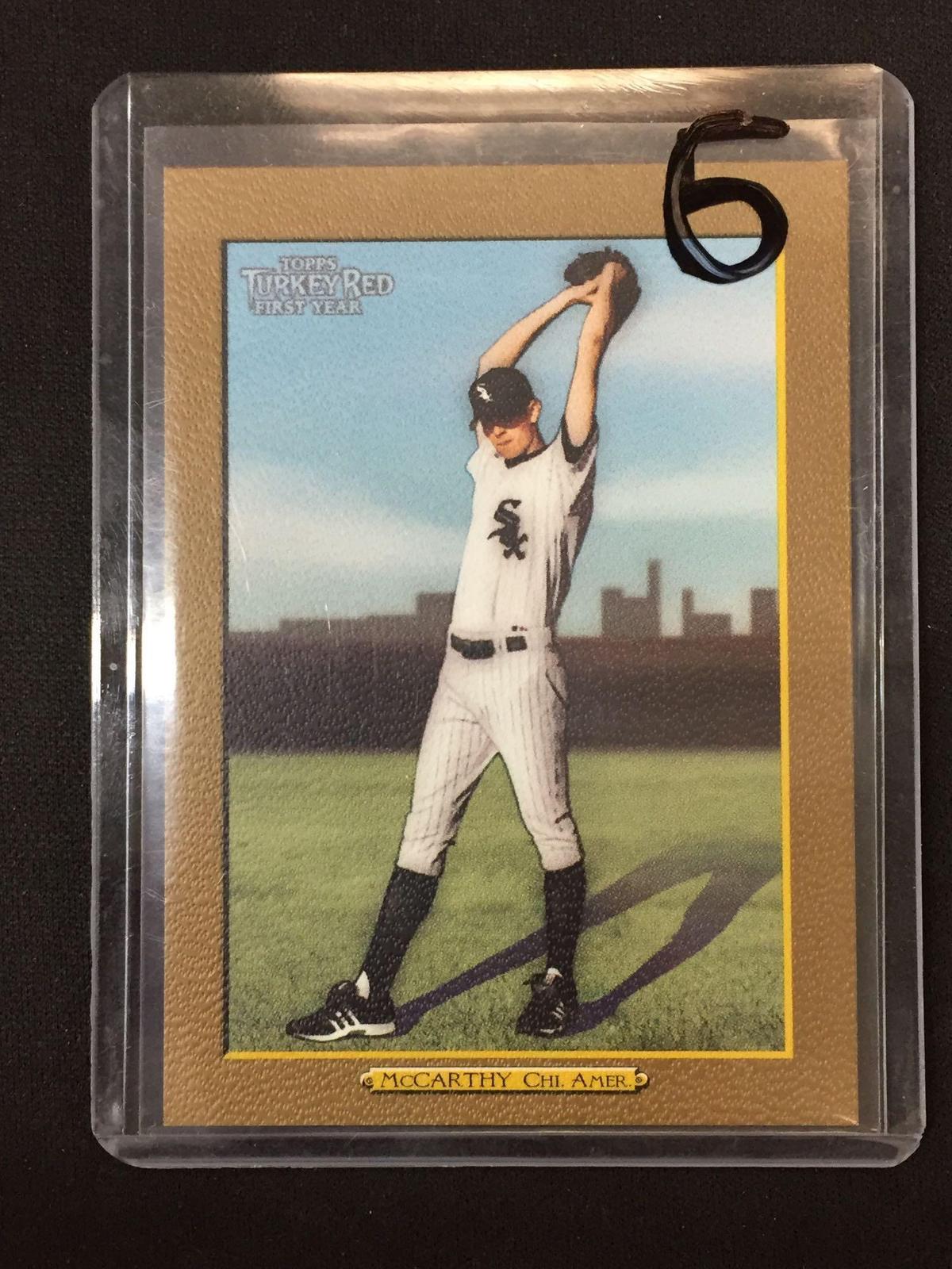 2005 Topps Turkey Red Gold Brandon McCarthy White Sox Rookie Card /50 - VERY RARE