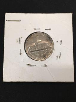 1945-P United States Jefferson WWII Nickel - 35% Silver Coin MINT State