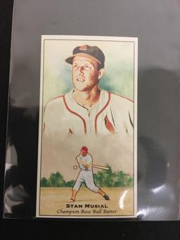 2011 Topps Champions Mini Stan Musial Cardinals Insert Baseball Card