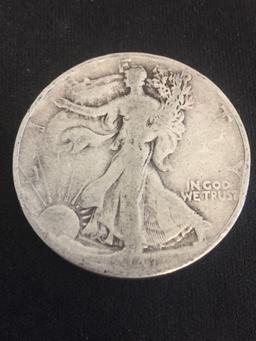 1941-S United States Walking Liberty Half Dollar
