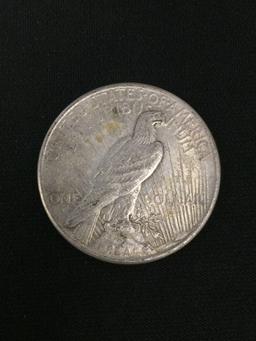 1925 United States Peace Silver Dollar - 90% Silver Coin