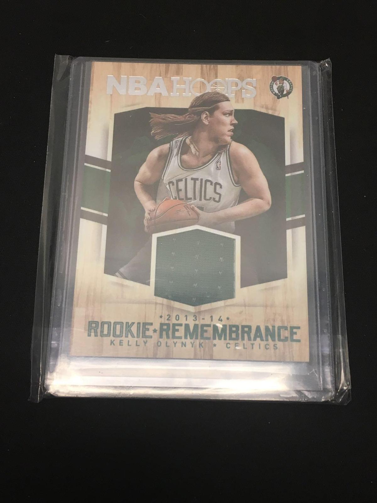 2015-16 Panini Hoops Kelly Olynyk Celtics Jersey Card