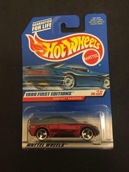 1997 Hot Wheels 1998 First Editions Pontiac Rageous Red #7/26