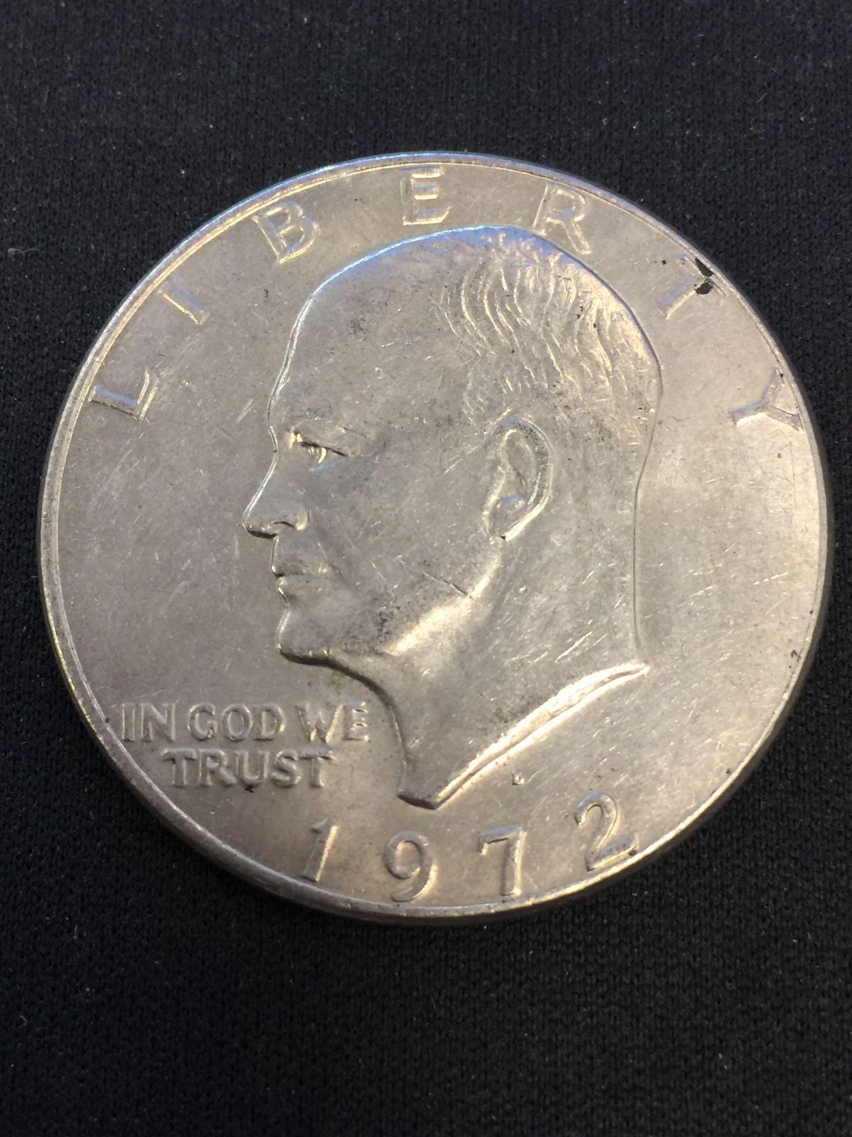 1972-D United States Eisenhower $1 Coin