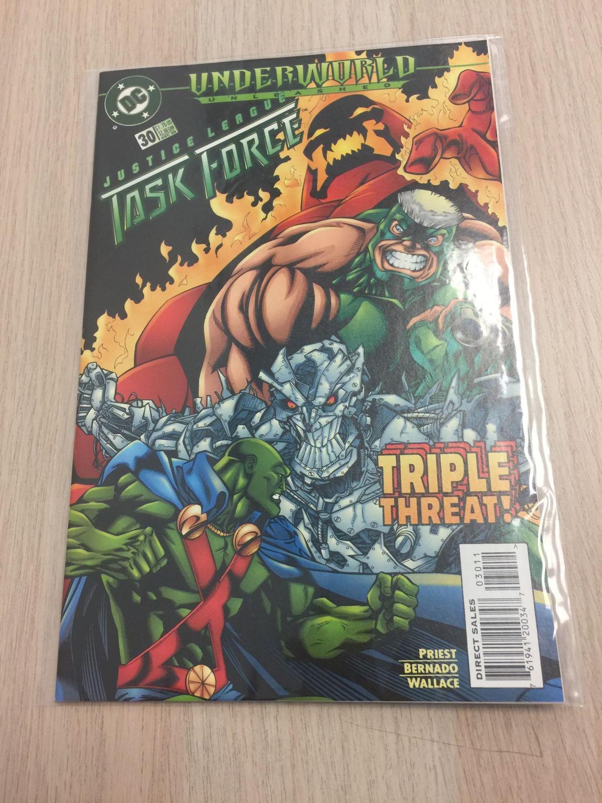 DC Comics, Justice League Task Force #30-Comic Book
