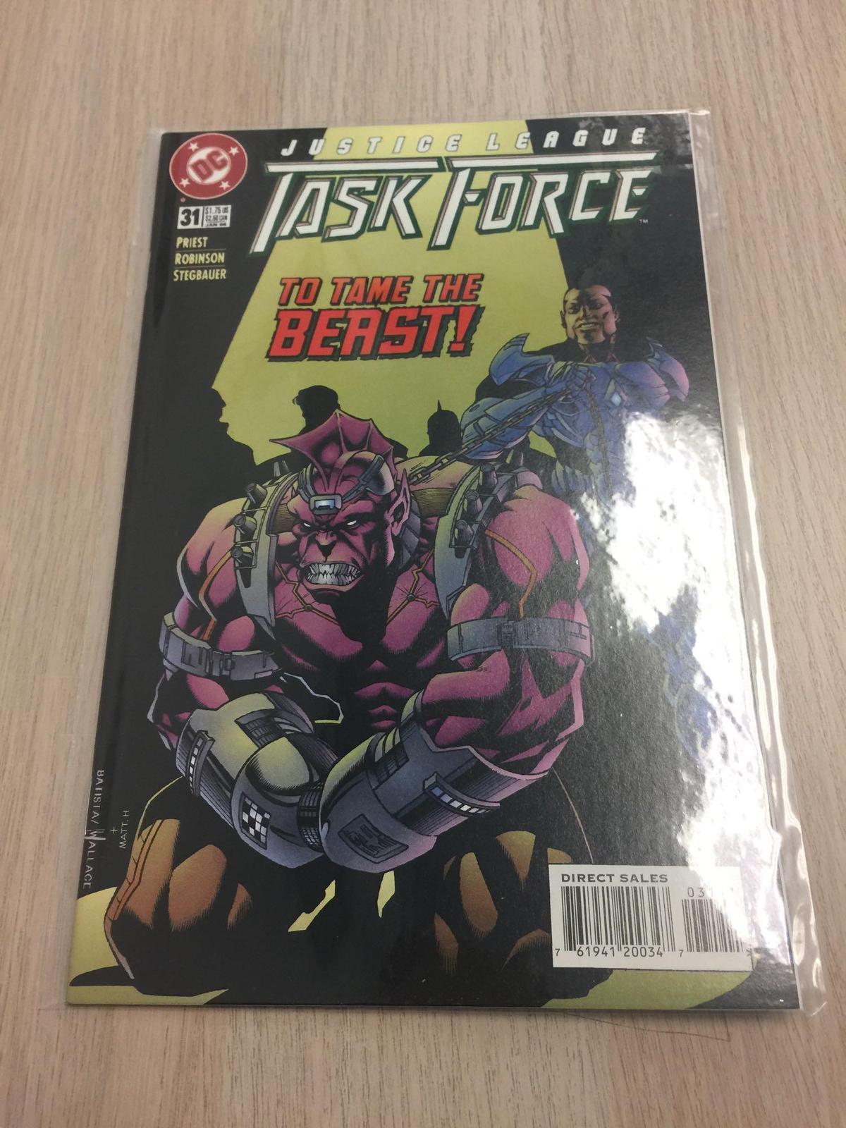DC Comics, Justice League Task Force #31-Comic Book