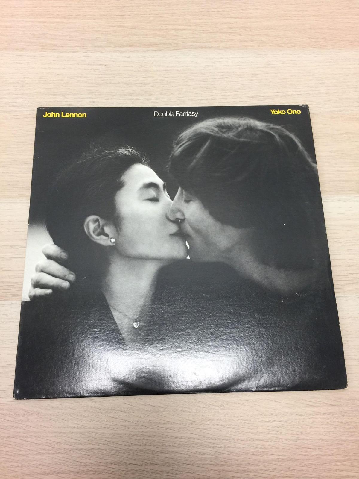 John Lennon & Yoko Ono - Double Fantasy - Vintage LP Record Album