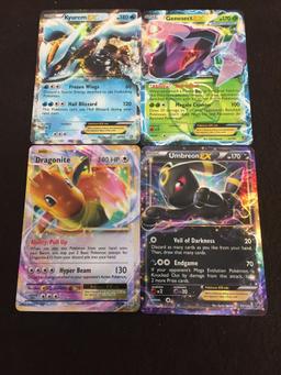 Lot of 4 Pokemon Holigraphic Cards!