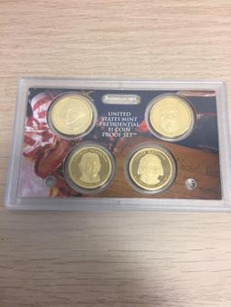 2007 United States Mint Presidential Dollar Coin Proof Set