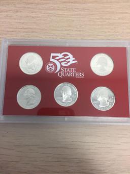 2007 United States 50 State Quarters Silver Proof Set