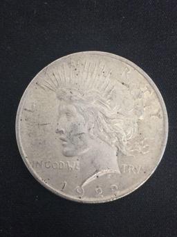 1922 United States Silver Peace Dollar - 90% Silver Coin