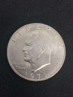 1971-D United States Eisenhower Dollar