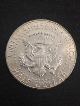 1969-D United States Kennedy Half Dollar - 40% Silver Coin