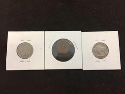 Lot of 3 United States Rare Coins