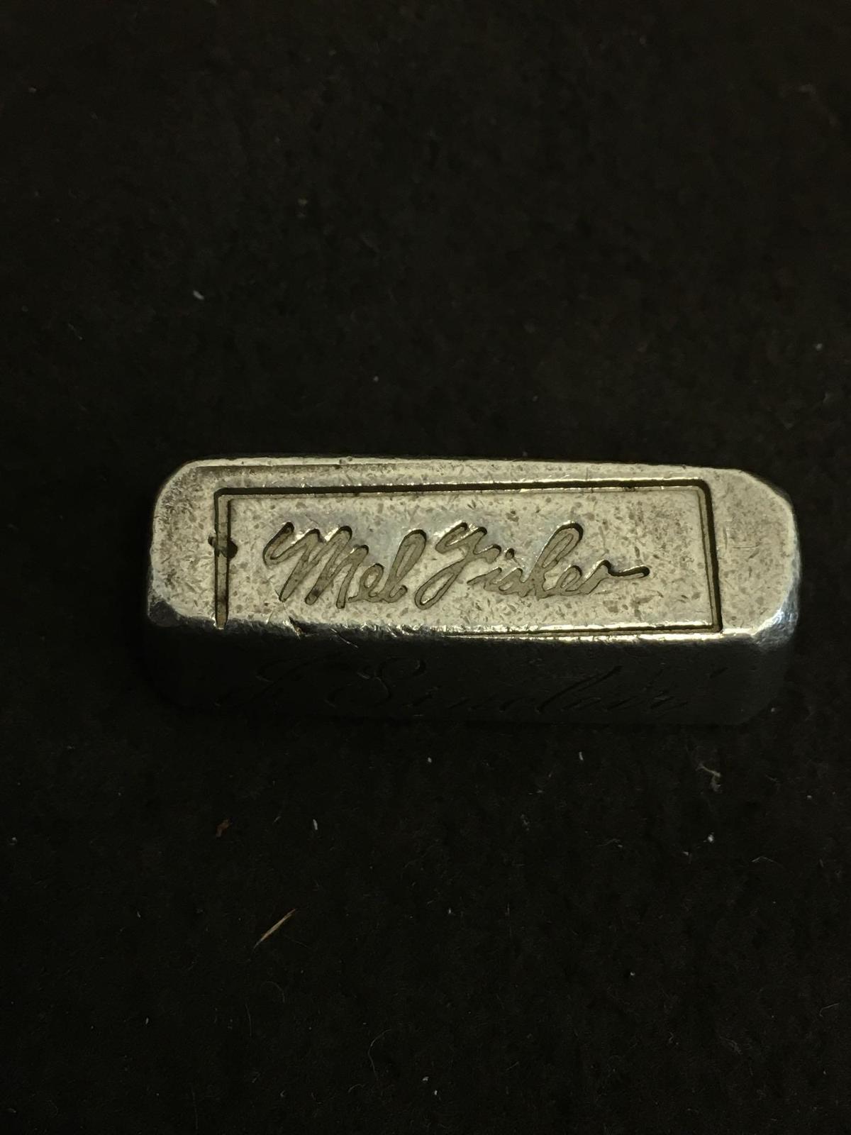 Rare Mel Fisher 48 Gram .999 Fine Silver Bar Ingot - Pirate Treasure Find - Unknown Origin