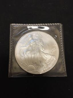 2006 United States 1 Ounce .999 Fine Silver American Eagle Silver Bullion Round Coin