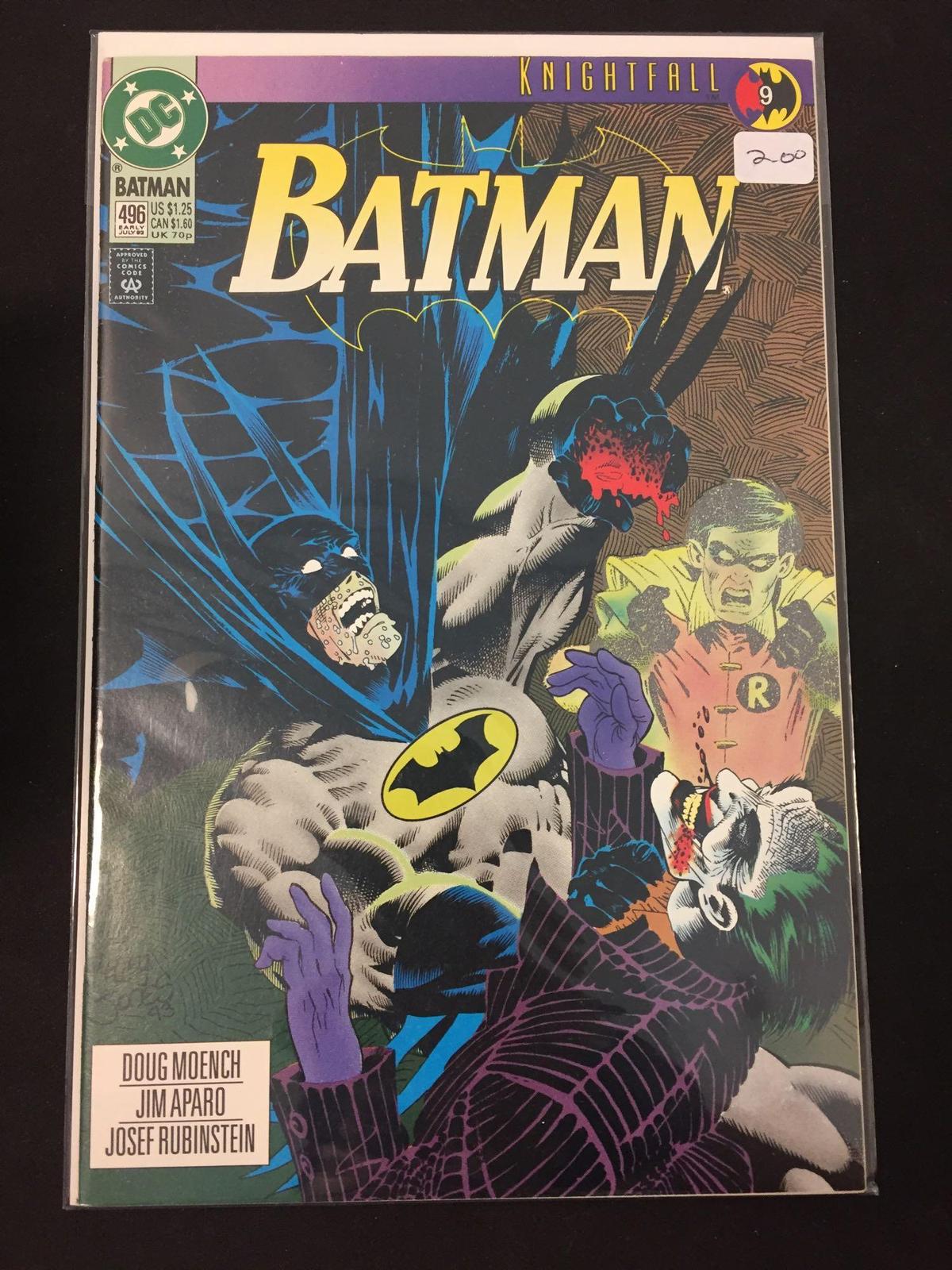 DC Comics, Batman #496-Comic Book