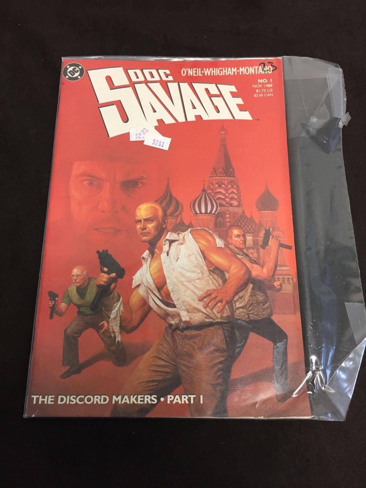 DC Comics, Doc Savage #1-Comic Book