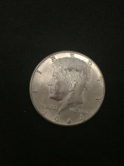 1964 United States Kennedy Half Dollar - 90% Silver Coin